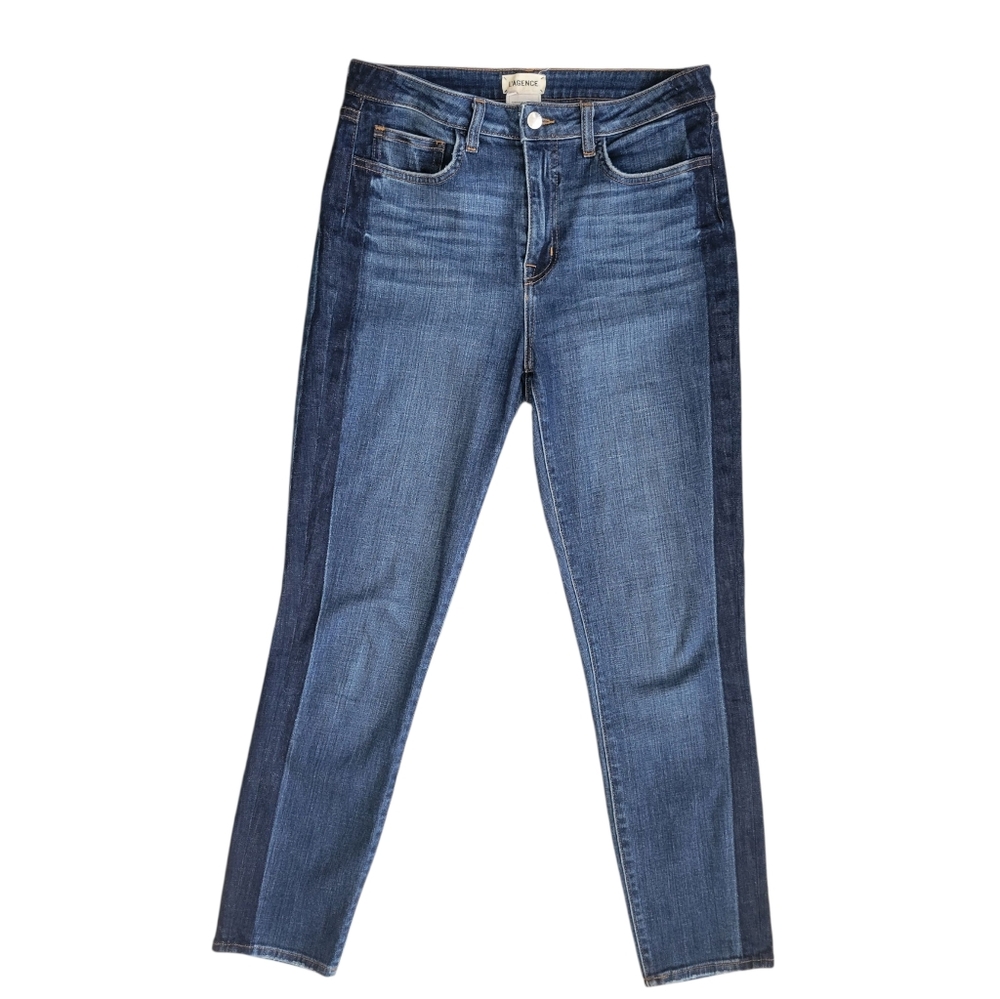 L'Agence High Rise Straight Leg Jeans Size 29